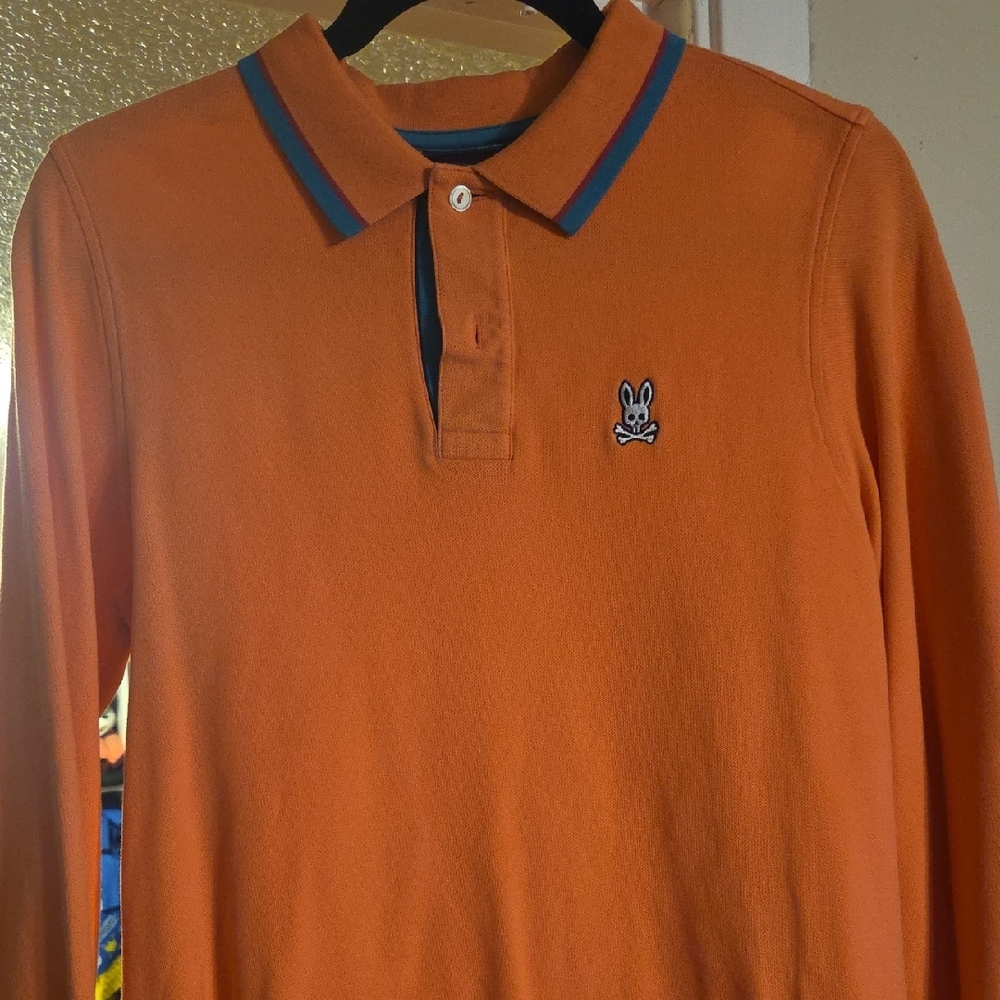 Men's Orange Polo Shirt